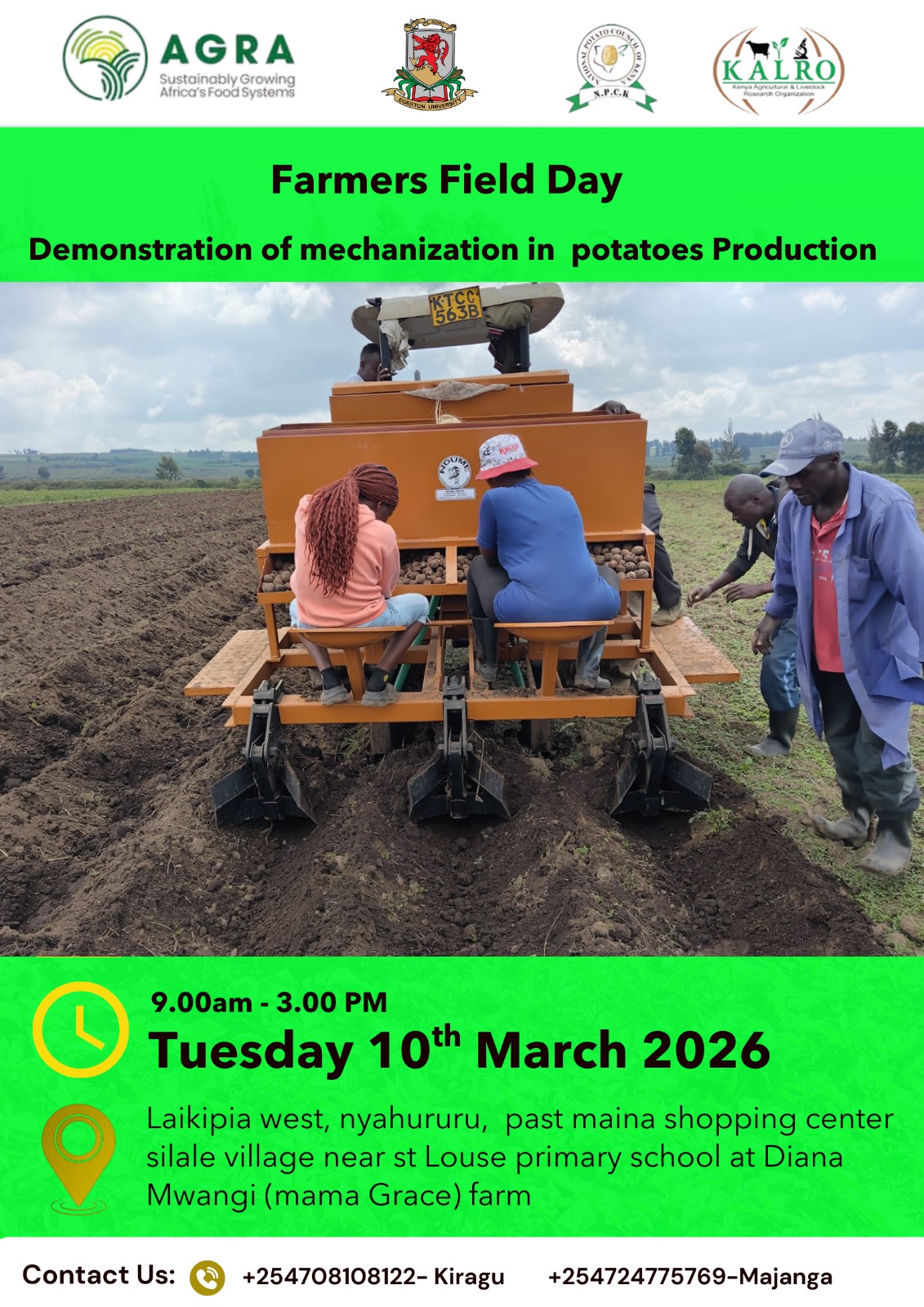 MACHINERY TRAININING IN LAIKIPIA